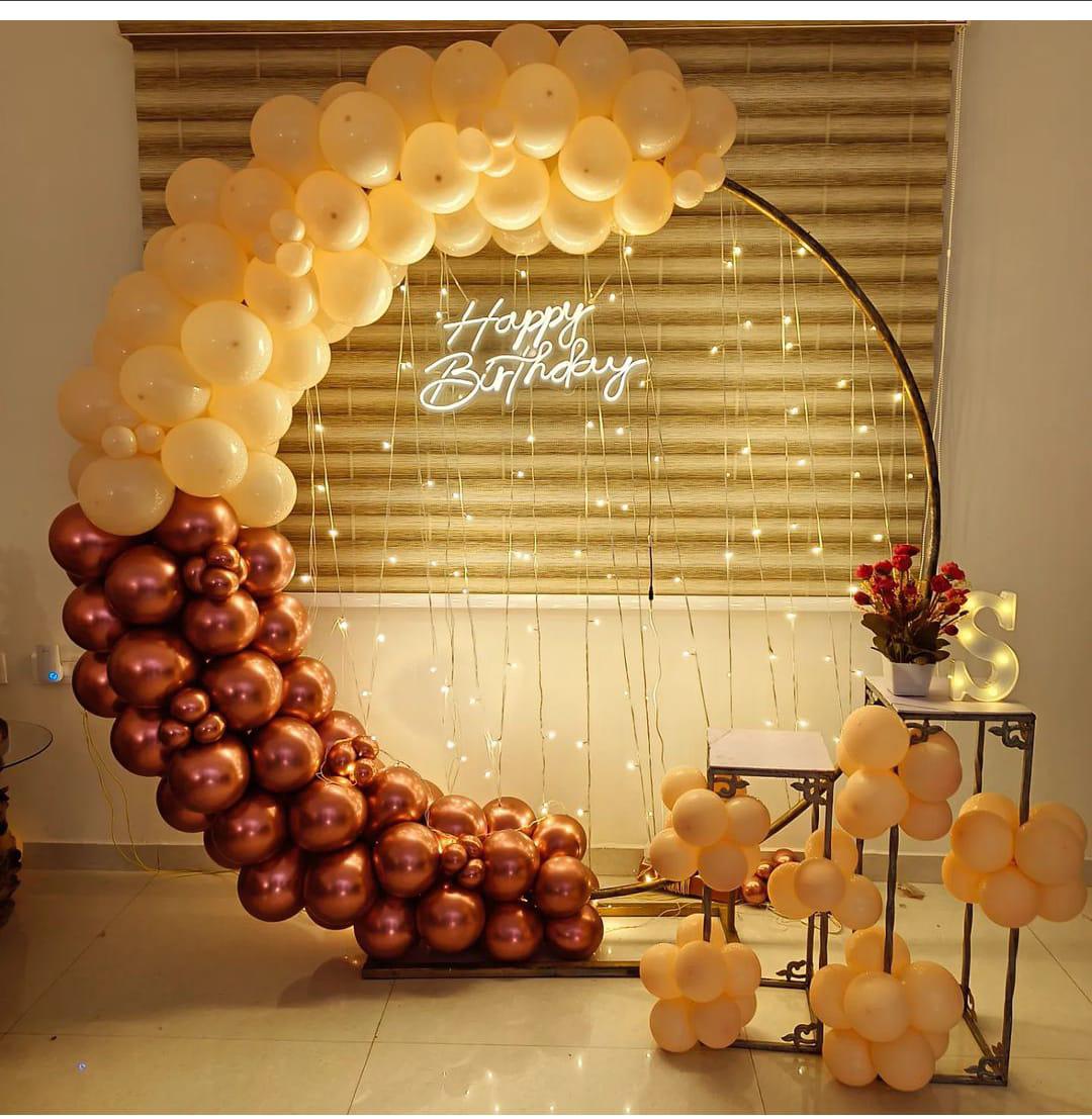 Arch Balloons 150 peach
