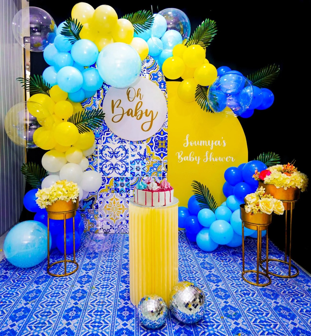 Tropical Royal Baby Shower