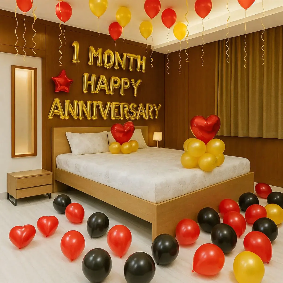 1 Month Anniversary Decoration