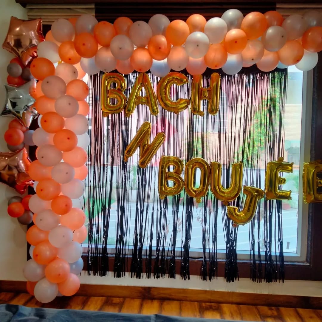 Bach N Boujee Party Backdrop