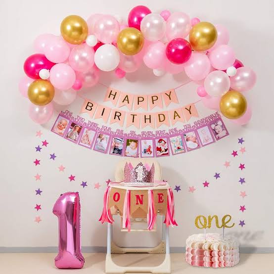 First Birthday Princess Celebration