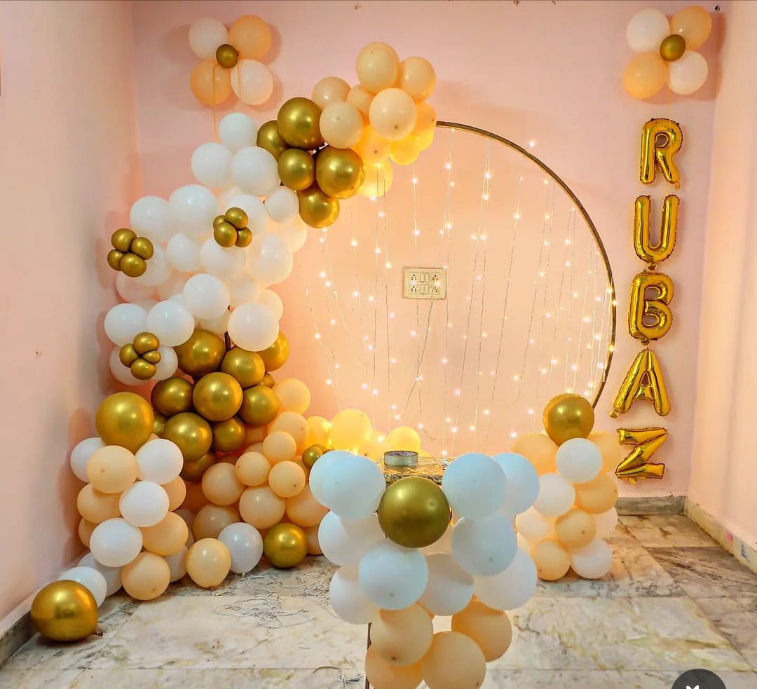 Arch of 250 Peach Pastel