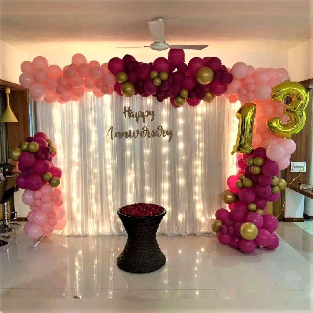 Sparkling Hall Decor