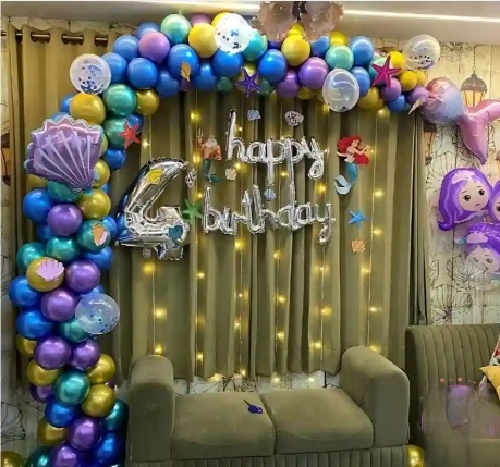 Mermaid Sea Shell Shore Decor