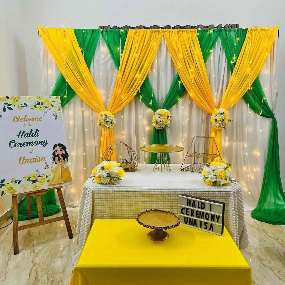 Haldi Light Decoration