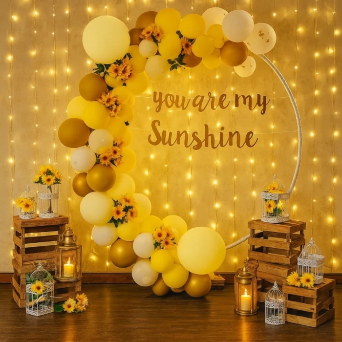 You Are My Sunshine Ring Anniversary Decoration - Hyderabad