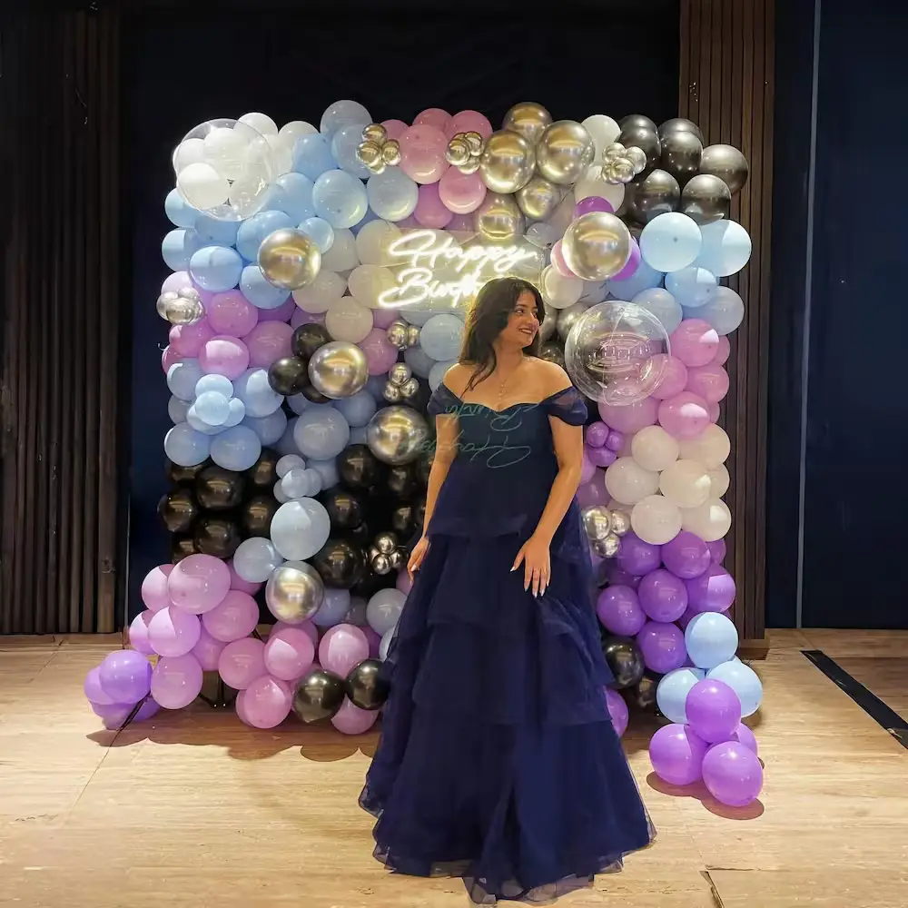 Midnight Glam Birthday Backdrop