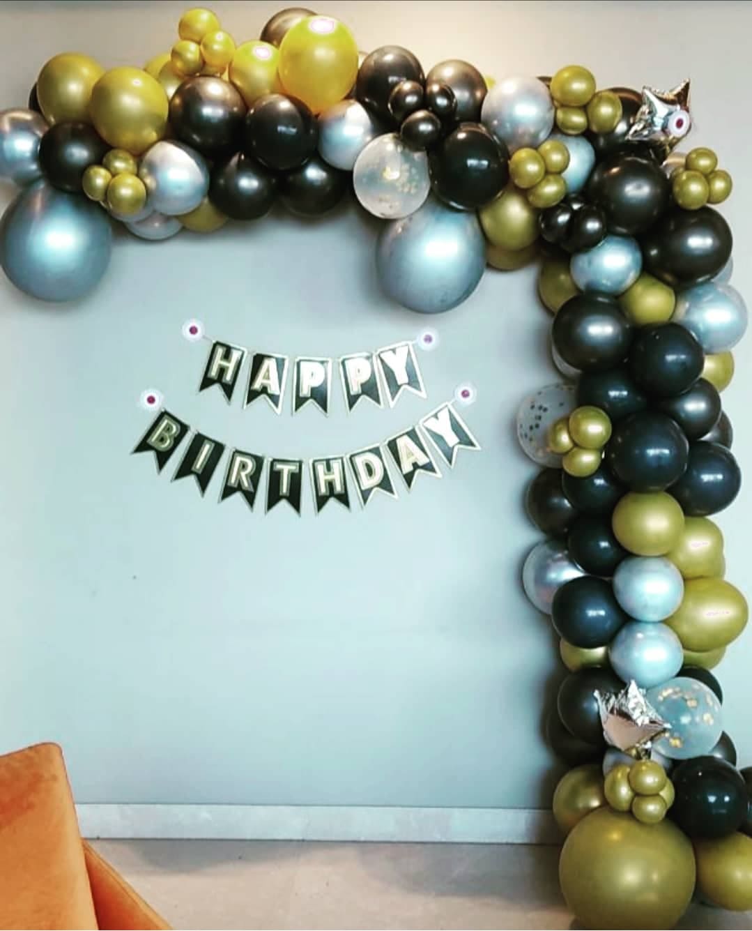 Midnight Birthday Backdrop