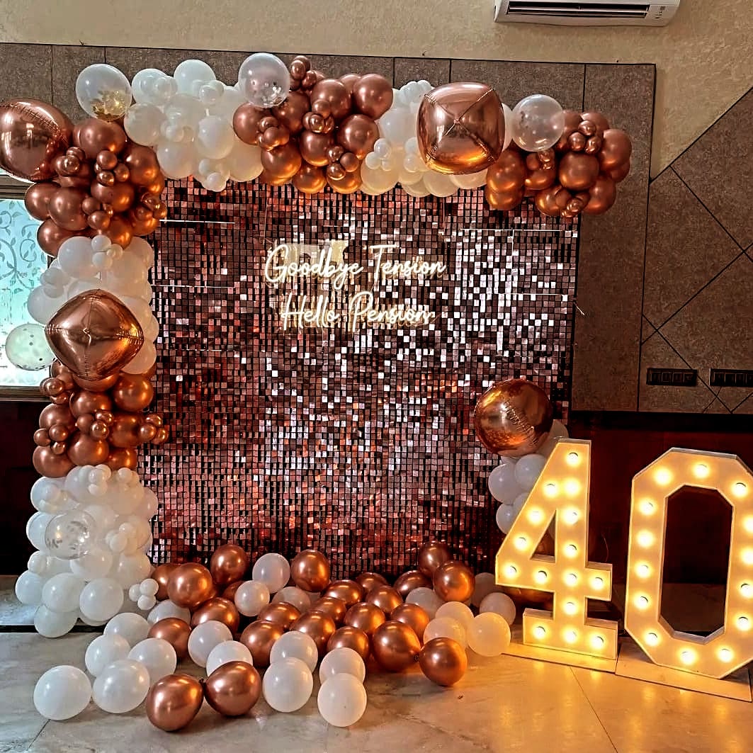 Retirement Celebration Balloon Decoration